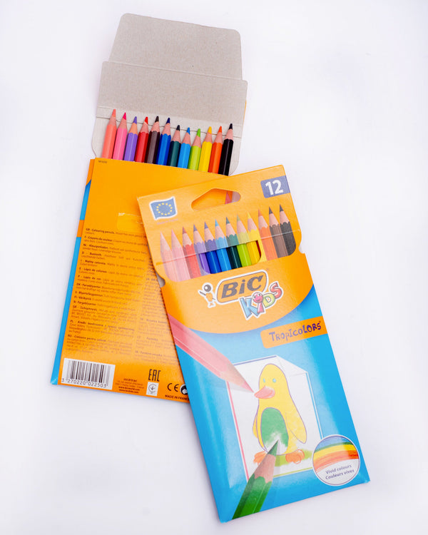 Crayons de couleur Bic Kids Tropicolors
