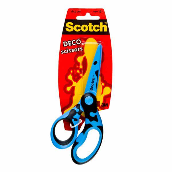 Ciseaux Scotch Deco 16,5 cm Bouts Ronds Enfant